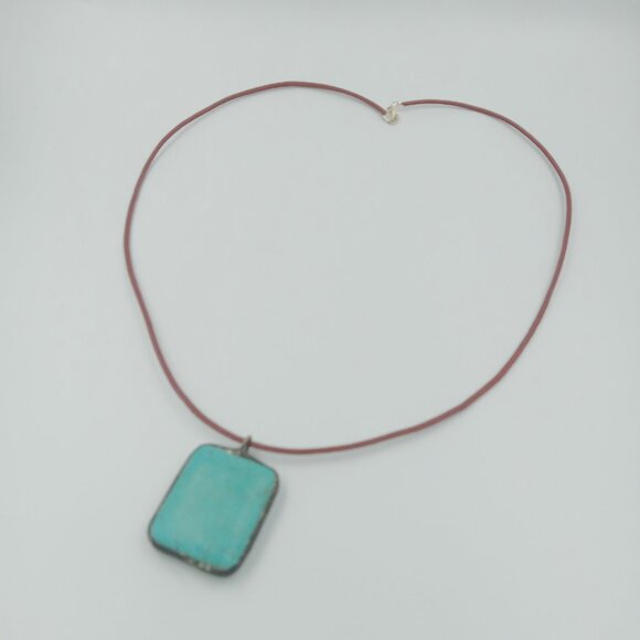 Oxidized Sterling Silver Artisan Turquoise - Picture 7 of 11